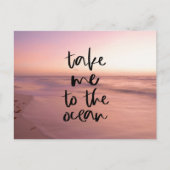 Carte Postale Emmenez-Moi À L'Océan (Devant)