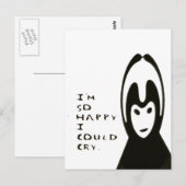 Carte Postale Emo Girl (Devant / Derrière)