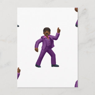 Carte Postale Emoji Dancing Man