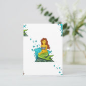 Carte Postale emoji mermaid (Debout devant)