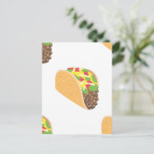 Carte Postale emoji taco (Debout devant)