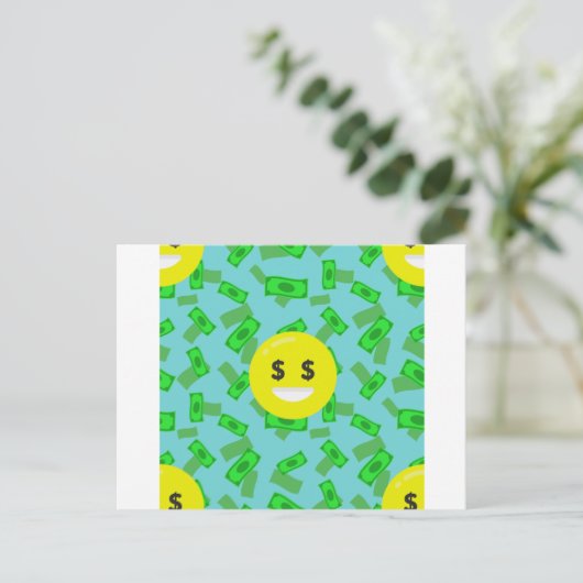 Carte Postale émoticône (Debout devant)