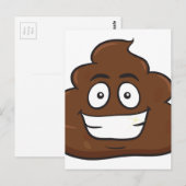 Carte Postale émoticône (Devant / Derrière)