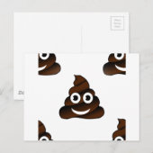 Carte Postale émoticône (Devant / Derrière)