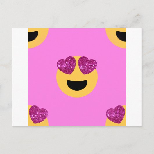 Carte Postale émoticône (Devant)