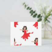 Carte Postale émoticône (Debout devant)