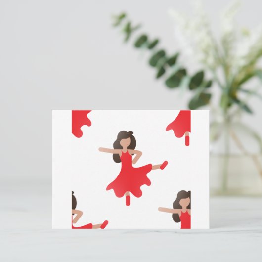 Carte Postale émoticône (Debout devant)