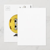 Carte Postale émoticône téléphonique (Devant / Derrière)