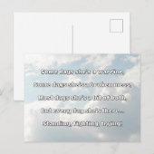 Carte Postale Empath Strength Positive Citation Encouragement (Devant / Derrière)