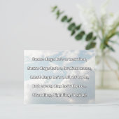 Carte Postale Empath Strength Positive Citation Encouragement (Debout devant)