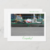 Carte Postale Empathie ! (Devant / Derrière)