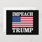 Carte Postale Empêcher Trump - Sauvez l'Amérique - Conception an (Devant / Derrière)