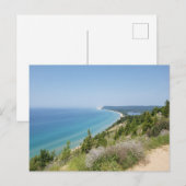 Carte Postale Empire Bluff Loout, Sleeping Bear Dunes NL, MI (Devant / Derrière)