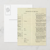 Carte Postale Empire de Napoléon Bonaparte 1811 AD 2 (Devant / Derrière)