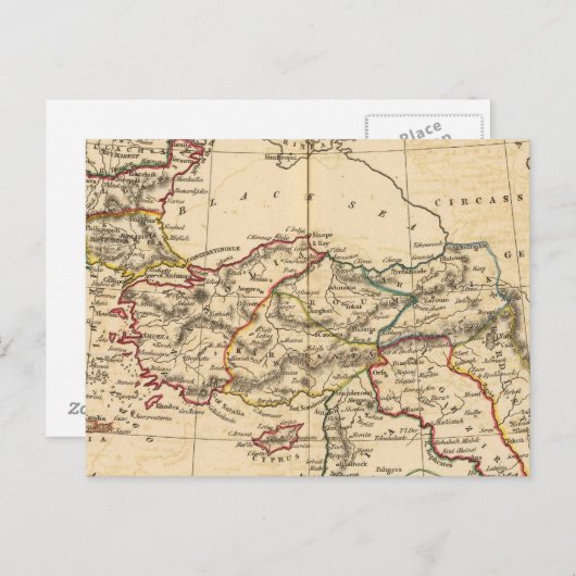 Carte Postale Empire ottoman (Devant / Derrière)