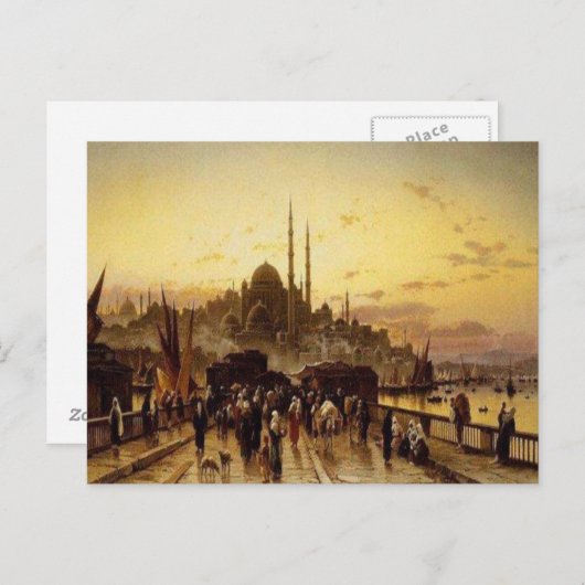 Carte Postale Empire ottoman (Devant / Derrière)