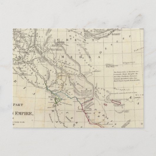 Carte Postale Empire perse, est (Devant)