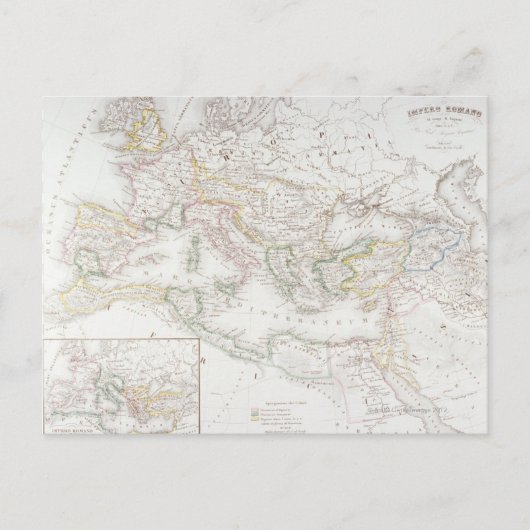 Carte Postale Empire romain (Devant)