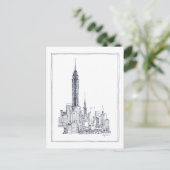 Carte Postale Empire State (Debout devant)