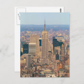 Carte Postale Empire State Building (Devant / Derrière)