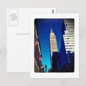 Carte Postale Empire State Building (Devant / Derrière)