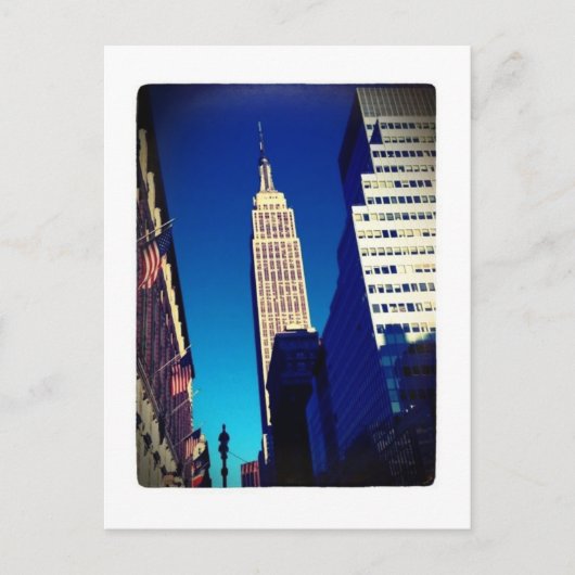 Carte Postale Empire State Building (Devant)