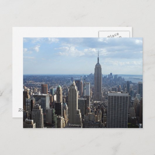 Carte Postale Empire State Building (Devant / Derrière)