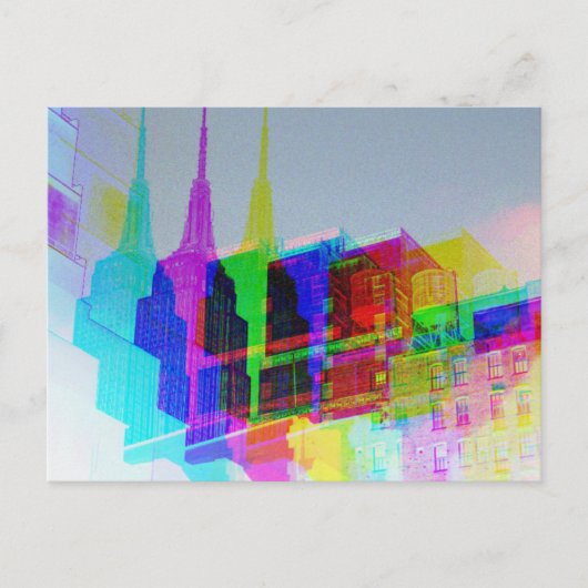 Carte Postale Empire State Building (Devant)