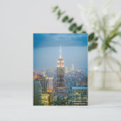 Carte Postale Empire State Building à New York (Debout devant)