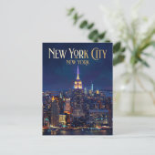 Carte Postale Empire State Building États-Unis (Debout devant)