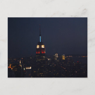 Carte Postale Empire State Building La Nuit