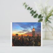 Carte Postale Empire State Building New York (Debout devant)