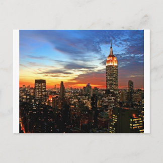 Carte Postale Empire State Building New York