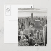 Carte Postale Empire State Building New York (Devant / Derrière)