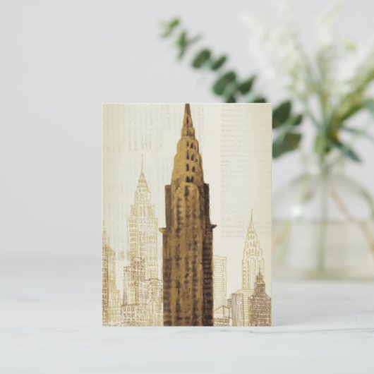 Carte Postale Empire State Building NYC (Debout devant)