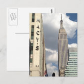 Carte Postale Empire State Building NYC Midtown Architecture (Devant / Derrière)