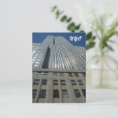 Carte Postale empire state high nyc (Debout devant)