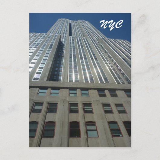 Carte Postale empire state high nyc (Devant)