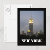 Carte Postale empire state new york (Devant / Derrière)