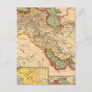 Carte Postale empires du monde antique des Perses, Macédoniens