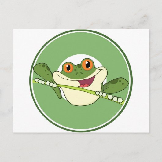Carte Postale Emplacement de grenouille (Devant)