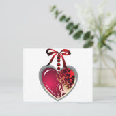 Carte Postale Emplacement du coeur (Debout devant)