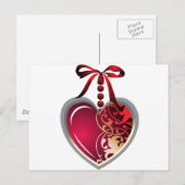 Carte Postale Emplacement du coeur (Devant / Derrière)