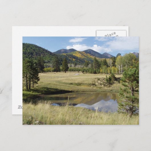 Carte Postale Emplacement du flagstaff (Devant / Derrière)