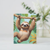 Carte Postale Emplacement sur un arbre (Debout devant)