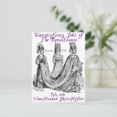 Carte Postale Emplois insatisfaisants de la Renaissance (Debout devant)