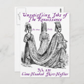 Carte Postale Emplois insatisfaisants de la Renaissance (Devant / Derrière)