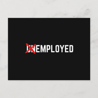 Carte Postale Employé Amusant Nouvel Emploi Premier Emploi Homme