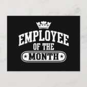 Carte Postale Employé Du Mois (Devant)