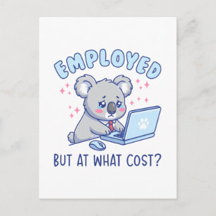 Carte Postale Employé Mais À Quel Prix Humour De Bureau Drôle